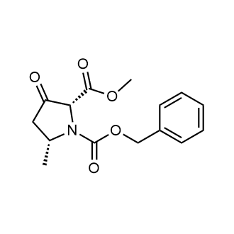 (2R,5R)-1-Benzyl 2-methyl 5-methyl-3-oxopyrrolidine-1,2-dicarboxylate|CS-0434897