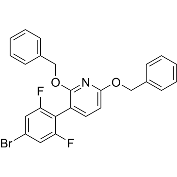 2,6-Bis(benzyloxy)-3-(4-bromo-2,6-difluorophenyl)pyridine|CS-0435055