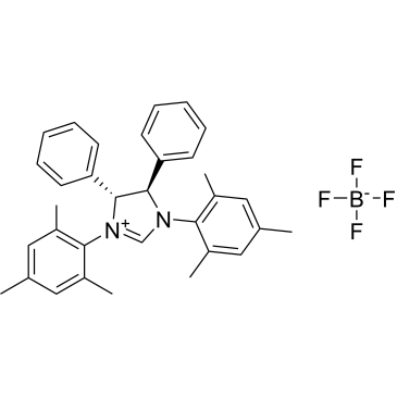 (4R,5R)-1,3-Dimesityl-4,5-diphenyl-4,5-dihydro-1H-imidazol-3-ium tetrafluoroborate|CS-0435117