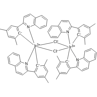 Di-μ-chlorotetrakis[2,4-dimethyl-6-(2-quinolinyl-κN)phenyl-κC]diiridium|CS-0435284
