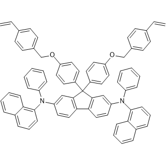 N2,N7-Di(naphthalen-1-yl)-N2,N7-diphenyl-9,9-bis(4-((4-vinylbenzyl)oxy)phenyl)-9H-fluorene-2,7-diamine|CS-0435298