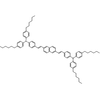 4,4'-((1E,1'E)-Naphthalene-2,6-diylbis(ethene-2,1-diyl))bis(N,N-bis(4-hexylphenyl)aniline)|CS-0435307