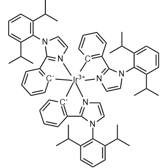(OC-6-22)-Tris[2-[1-[2,6-bis(1-methylethyl)phenyl]-1H-imidazol-2-yl-κN3]phenyl-κC]iridium|CS-0435315