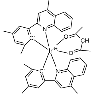 Bis[2,4-dimethyl-6-(4-methyl-2-quinolinyl-κN)phenyl-κC](2,4-pentanedionato-κO2,κO4)iridium|CS-0435325
