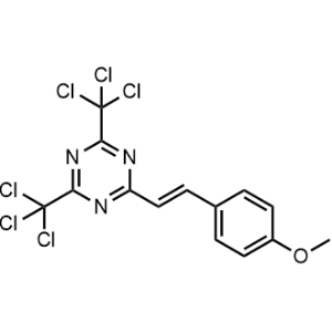 2-(4-Methoxystyryl)-4,6-bis(trichloromethyl)-1,3,5-triazine|CS-0435377