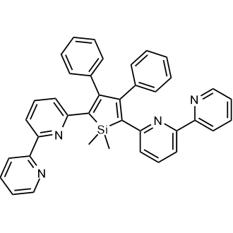 6,6''-(1,1-Dimethyl-3,4-diphenyl-1H-silole-2,5-diyl)di-2,2'-bipyridine|CS-0435378