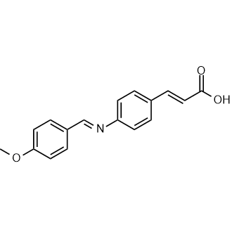 3-[4-[[(4-Methoxyphenyl)methylene]amino]phenyl]-2-propenoic acid|CS-0435414