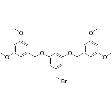 5,5'-(((5-(Bromomethyl)-1,3-phenylene)bis(oxy))bis(methylene))bis(1,3-dimethoxybenzene)|CS-0435424