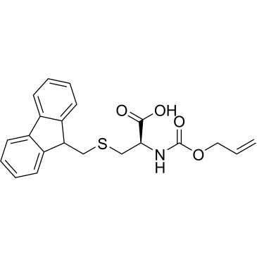 (R)-3-(((9H-Fluoren-9-yl)methyl)thio)-2-(((allyloxy)carbonyl)amino)propanoic acid|CS-0435583