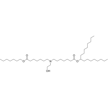 Heptadecan-9-yl 7-((7-(heptyloxy)-7-oxoheptyl)(2-hydroxyethyl)amino)heptanoate|CS-0436027