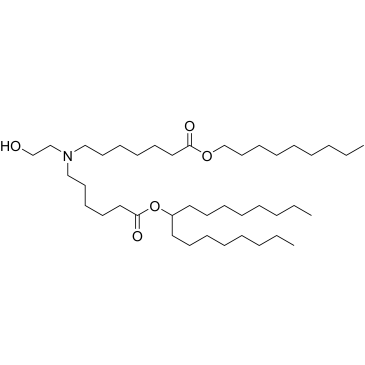 Nonyl 7-((6-(heptadecan-9-yloxy)-6-oxohexyl)(2-hydroxyethyl)amino)heptanoate|CS-0436076