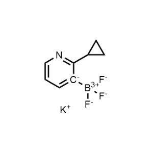 Potassium (2-cyclopropylpyridin-3-yl)trifluoroborate|CS-0436534