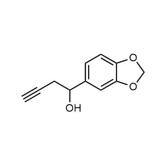 1-(Benzo[d][1,3]dioxol-5-yl)but-3-yn-1-ol|CS-0436854