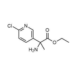 Ethyl 2-amino-2-(6-chloropyridin-3-yl)propanoate|CS-0436865
