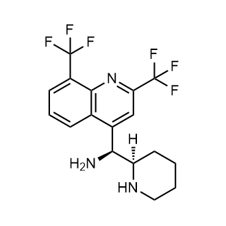 (S)-(2,8-Bis(trifluoromethyl)quinolin-4-yl)((R)-piperidin-2-yl)methanamine|CS-0437079