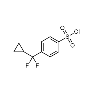 4-(Cyclopropyldifluoromethyl)benzenesulfonyl chloride|CS-0437279