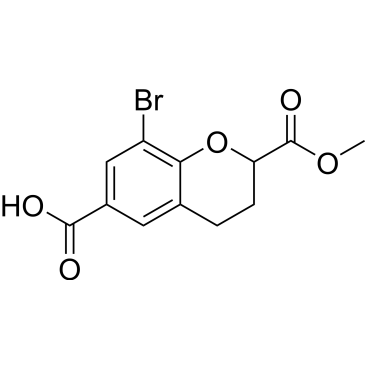 8-Bromo-2-(methoxycarbonyl)chroman-6-carboxylic acid|CS-0437305