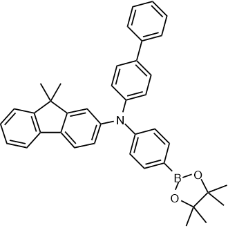 N-([1,1'-Biphenyl]-4-yl)-9,9-dimethyl-N-(4-(4,4,5,5-tetramethyl-1,3,2-dioxaborolan-2-yl)phenyl)-9H-fluoren-2-amine|CS-0437498