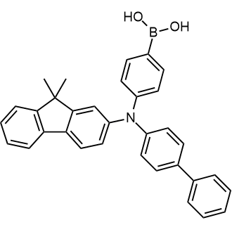 (4-([1,1'-Biphenyl]-4-yl(9,9-dimethyl-9H-fluoren-2-yl)amino)phenyl)boronic acid|CS-0437501