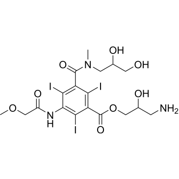 3-Amino-2-hydroxypropyl 3-((2,3-dihydroxypropyl)(methyl)carbamoyl)-2,4,6-triiodo-5-(2-methoxyacetamido)benzoate Iopromide Impurity|CS-0437877