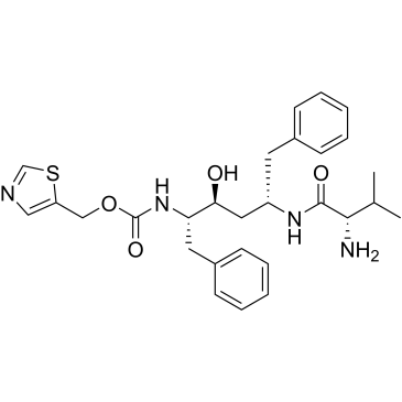 Thiazol-5-ylmethyl ((2S,3S,5S)-5-((S)-2-amino-3-methylbutanamido)-3-hydroxy-1,6-diphenylhexan-2-yl)carbamate Ritonavir Impurity|CS-0437890
