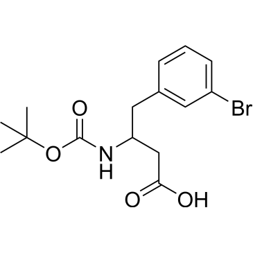 4-(3-Bromophenyl)-3-((tert-butoxycarbonyl)amino)butanoic acid|CS-0438221