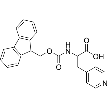 2-((((9H-Fluoren-9-yl)methoxy)carbonyl)amino)-3-(pyridin-4-yl)propanoic acid|CS-0438254