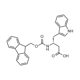 (R)-3-((((9H-Fluoren-9-yl)methoxy)carbonyl)amino)-4-(1H-indol-3-yl)butanoic acid|CS-0438270