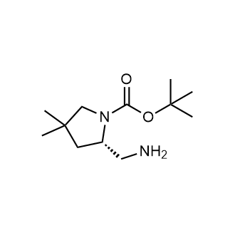 (S)-tert-Butyl 2-(aminomethyl)-4,4-dimethylpyrrolidine-1-carboxylate|CS-0438399