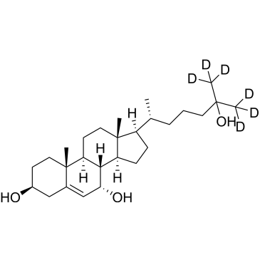 7α,25-Dihydroxycholesterol-d6