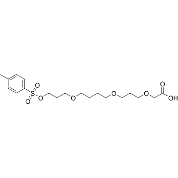 2-(3-(4-(3-(Tosyloxy)propoxy)butoxy)propoxy)acetic acid|CS-0438791