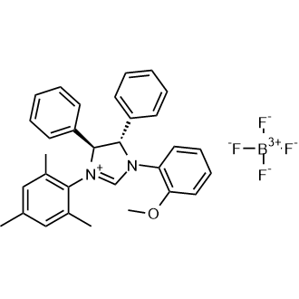 (4S,5S)-3-Mesityl-1-(2-methoxyphenyl)-4,5-diphenyl-4,5-dihydro-1H-imidazol-3-ium tetrafluoroborate|CS-0438924