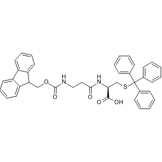 Fmoc-β-Ala-Cys(Trt)-OH|CS-0439329