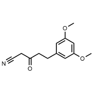 5-(3,5-Dimethoxyphenyl)-3-oxopentanenitrile|CS-0439560
