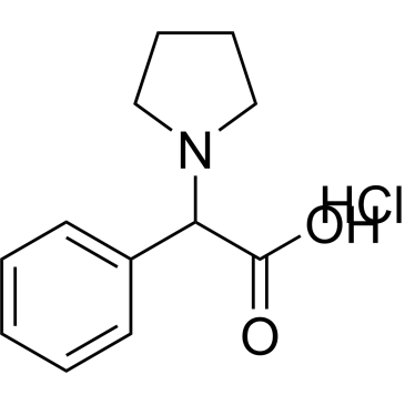 2-Phenyl-2-(pyrrolidin-1-yl)acetic acid hydrochloride|CS-0439618