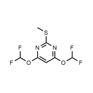 4,6-Bis(difluoromethoxy)-2-(methylthio)pyrimidine|CS-0439626