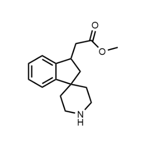 Methyl 2-(2,3-dihydrospiro[indene-1,4'-piperidin]-3-yl)acetate|CS-0439720