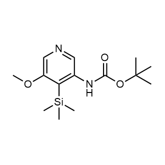 Tert-butyl (5-methoxy-4-(trimethylsilyl)pyridin-3-yl)carbamate|CS-0440455