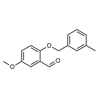 5-Methoxy-2-((3-methylbenzyl)oxy)benzaldehyde|CS-0440822