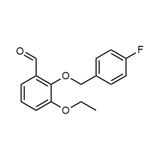 3-Ethoxy-2-((4-fluorobenzyl)oxy)benzaldehyde|CS-0440858