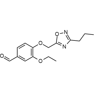 3-Ethoxy-4-((3-propyl-1,2,4-oxadiazol-5-yl)methoxy)benzaldehyde|CS-0441047