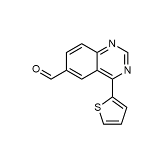 4-(Thiophen-2-yl)quinazoline-6-carbaldehyde|CS-0441049