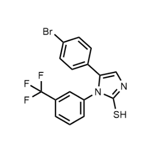 5-(4-Bromophenyl)-1-(3-(trifluoromethyl)phenyl)-1H-imidazole-2-thiol|CS-0441135