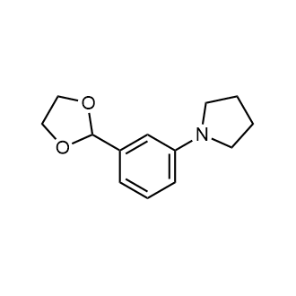 1-(3-(1,3-Dioxolan-2-yl)phenyl)pyrrolidine|CS-0441183