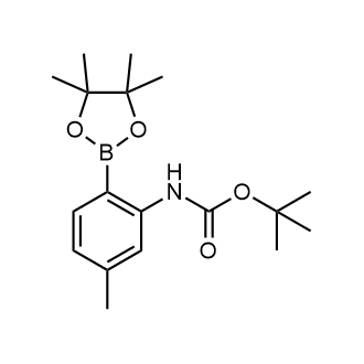 Tert-butyl (5-methyl-2-(4,4,5,5-tetramethyl-1,3,2-dioxaborolan-2-yl)phenyl)carbamate|CS-0441318