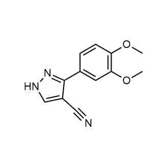 3-(3,4-Dimethoxyphenyl)-1H-pyrazole-4-carbonitrile|CS-0441457