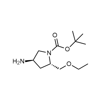 Tert-butyl (2S,4R)-4-amino-2-(ethoxymethyl)pyrrolidine-1-carboxylate|CS-0441575