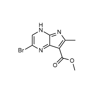 Methyl 2-bromo-6-methyl-4H-pyrrolo[2,3-b]pyrazine-7-carboxylate|CS-0441646