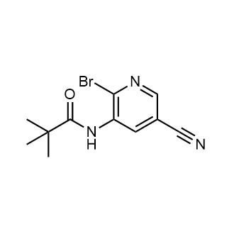 N-(2-bromo-5-cyanopyridin-3-yl)pivalamide|CS-0441706