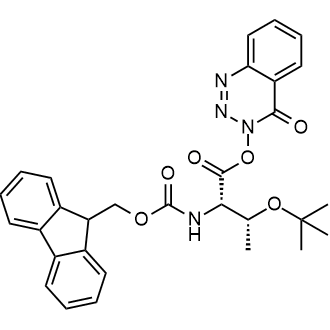 4-Oxobenzo[d][1,2,3]triazin-3(4H)-yl N-(((9H-fluoren-9-yl)methoxy)carbonyl)-O-(tert-butyl)-L-threoninate|CS-0441935